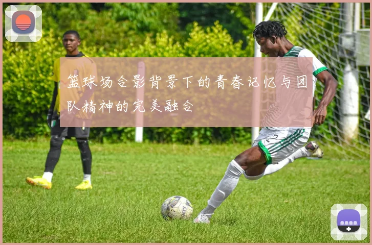 篮球场合影背景下的青春记忆与团队精神的完美融合